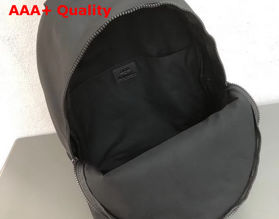 Dior X Kaws Black Nylon Backpack with White Dior Logo Replica