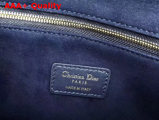 Dior21st Flap Bag in Blue Lambskin Replica