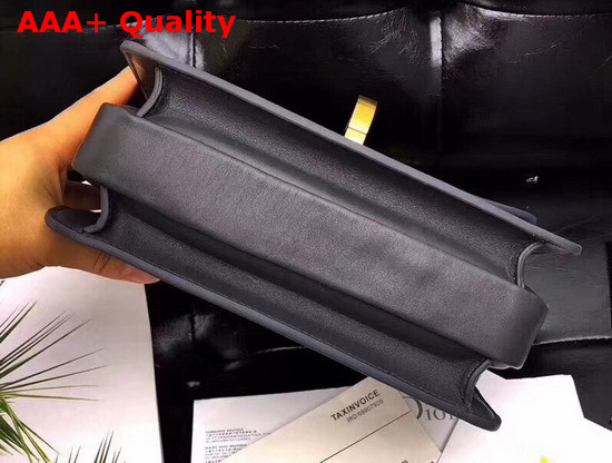 Dior21st Flap Bag in Grey Lambskin Replica