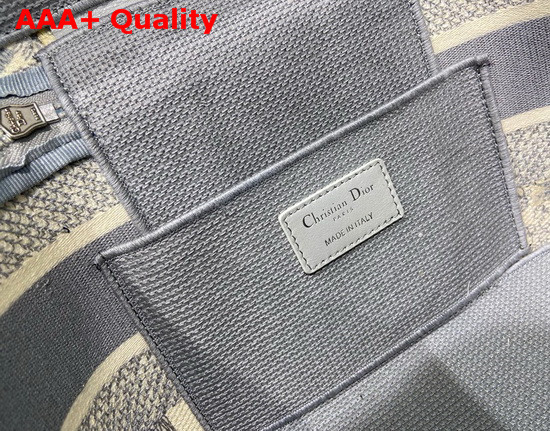 DiorTravel Vanity Case Gray Toile de Jouy Embroidery Replica