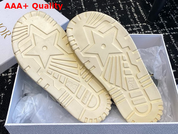 Dioract Sandal in Silver Lambskin Replica