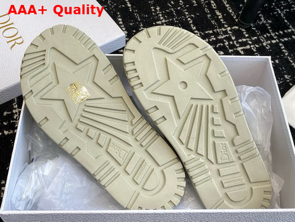Dioract Slide in Pastel Peyote Green Lambskin Replica