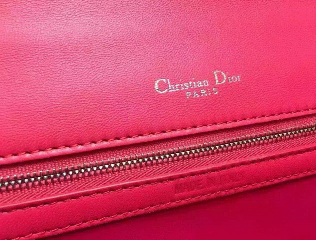 Diorama Bag Red Calfskin for Sale