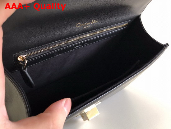 Diorama Bag in Black Quilted Lambskin with Large Cannage Motif Replica