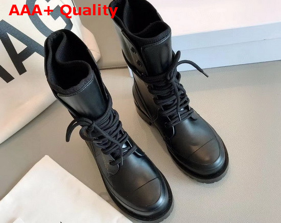 Diorcamp Ankle Boot Black Rubber Replica