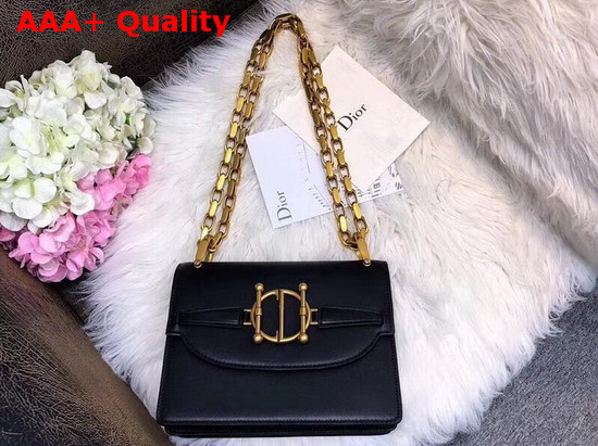 Diordirection Flap Bag in Black Lambskin Replica