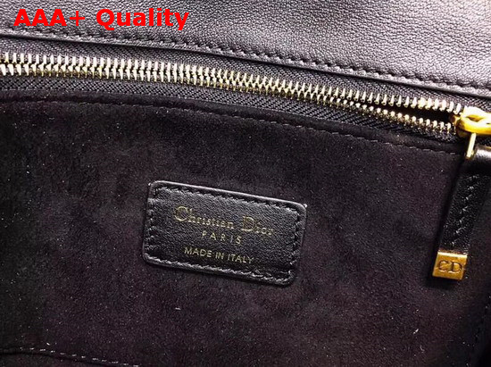 Diordirection Flap Bag in Black Lambskin Replica