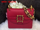 Diordirection Flap Bag in Red Lambskin Replica