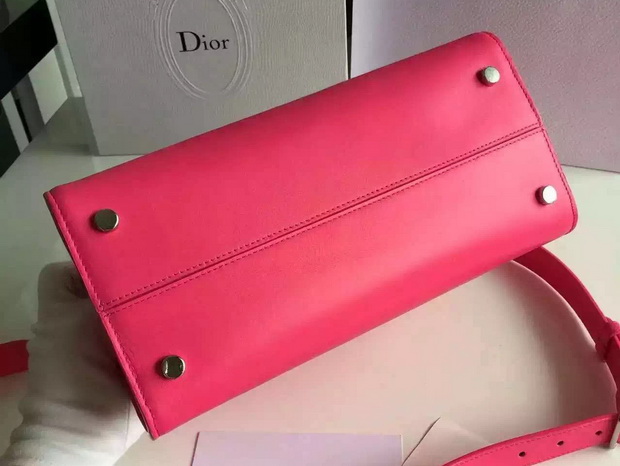 Diorever Bag Fuchsia Smooth Calf Leather for Sale