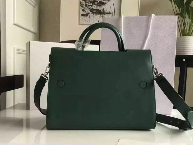 Diorever Bag Green Smooth Calf Leather for Sale