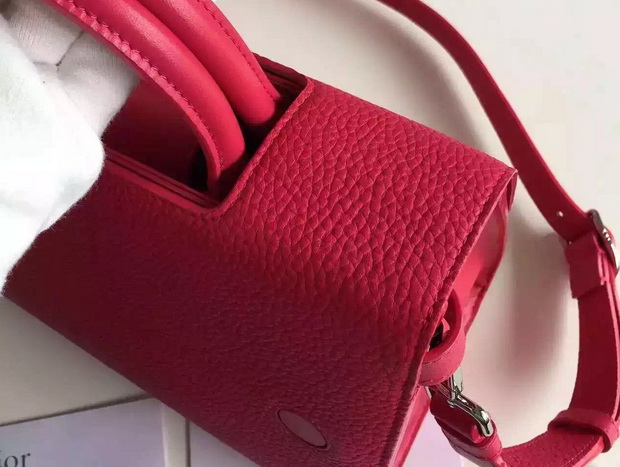 Diorever Bag Red Bullcalf Leather for Sale