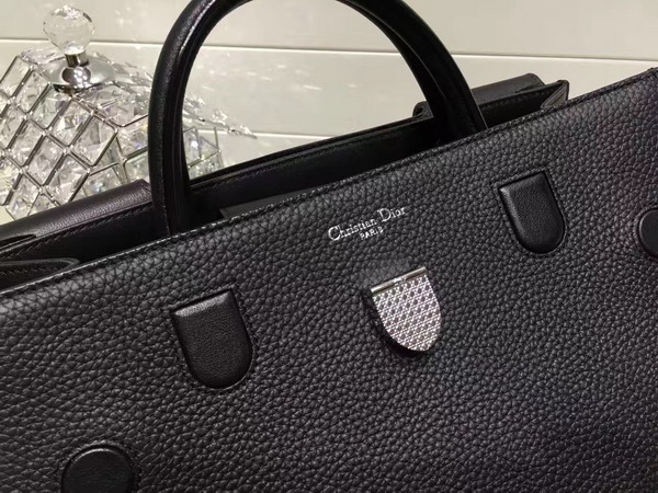 Diorever Bag in Black Bullcalf Leather for Sale