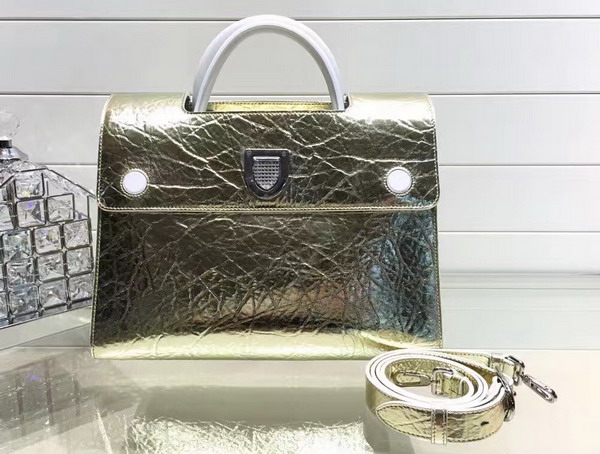 Diorever Bag in Gold Calf Leather for Sale