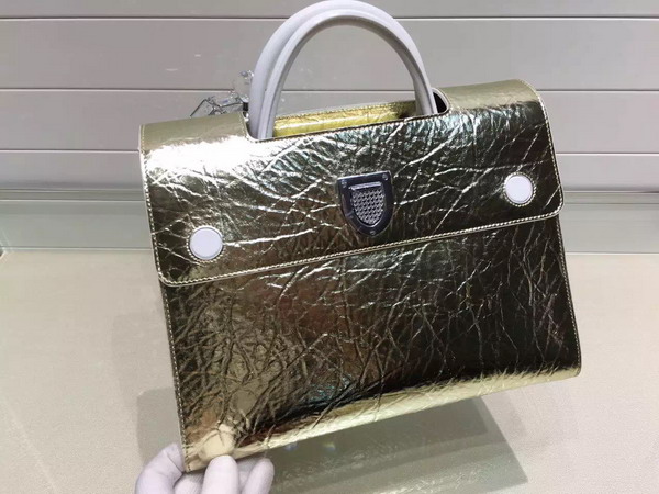 Diorever Bag in Gold Calf Leather for Sale