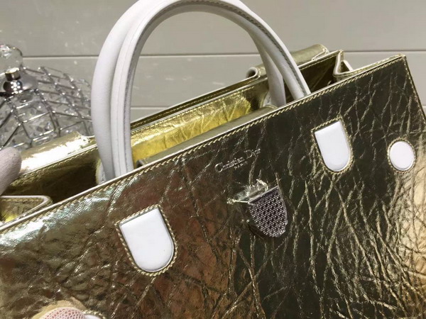 Diorever Bag in Gold Calf Leather for Sale