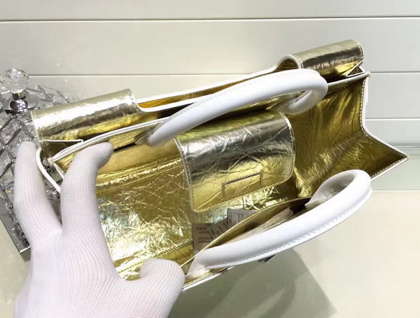 Diorever Bag in Gold Calf Leather for Sale