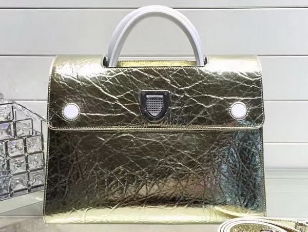 Diorever Bag in Gold Calf Leather for Sale