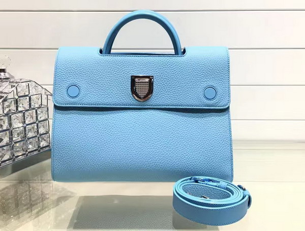 Diorever Bag in Light Blue Bullcalf Leather for Sale