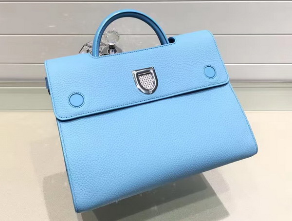 Diorever Bag in Light Blue Bullcalf Leather for Sale