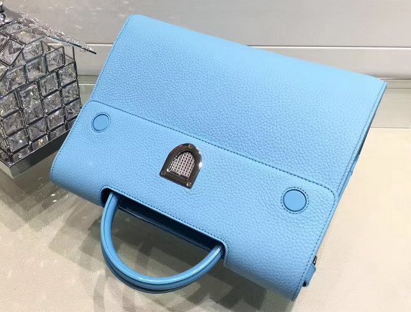 Diorever Bag in Light Blue Bullcalf Leather for Sale