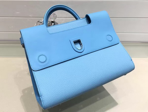 Diorever Bag in Light Blue Bullcalf Leather for Sale