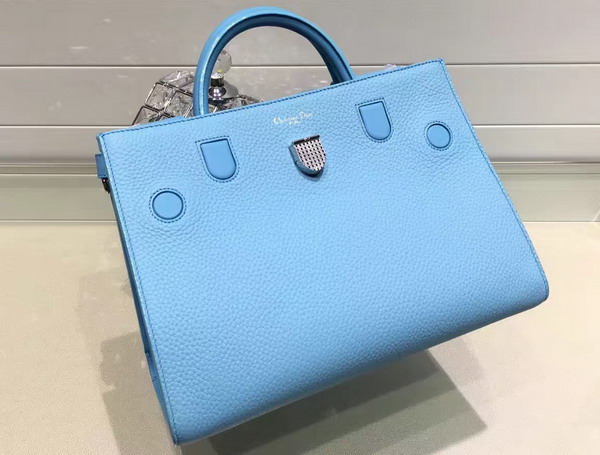 Diorever Bag in Light Blue Bullcalf Leather for Sale