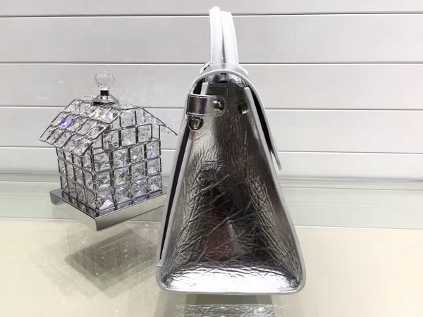 Diorever Bag in Silver Calf Leather for Sale