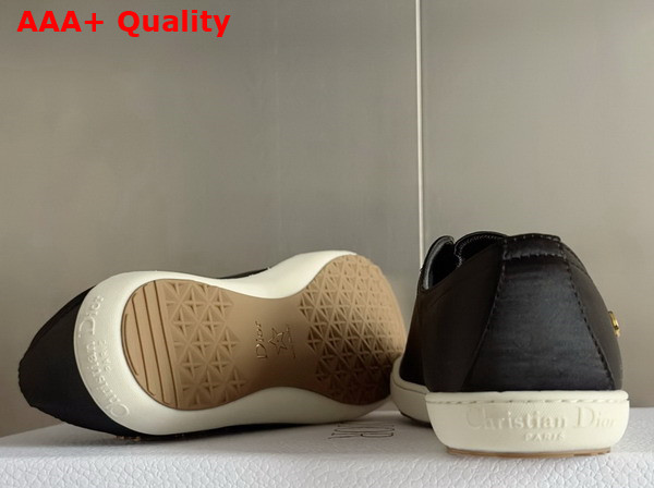 Dioriviera Dior Lucky Sneaker in Black Satin Replica