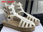 Dioriviera Dior Marine Sandal in White Calfskin Replica