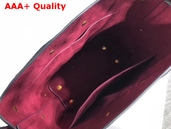 Diorodeo Hobo Bag in Scarlet Red Supple Calfskin Replica