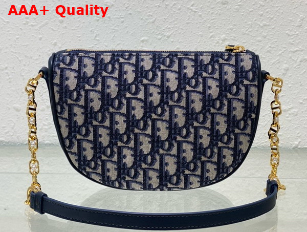 Diorstar Callisto Bag Blue Dior Oblique Jacquard Replica
