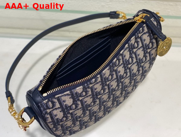 Diorstar Callisto Bag Blue Dior Oblique Jacquard Replica