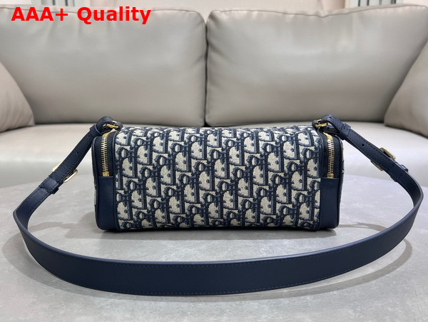 Diorstar East West Mini Handbag in Blue Dior Oblique Jacquard Replica