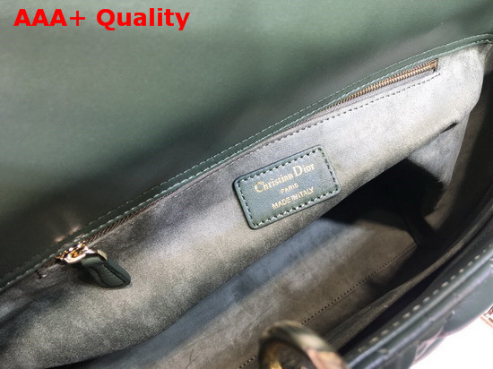 Lady Dior Tote Bag in Cypress Green Cannage Lambskin Replica