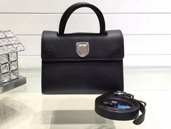 Mini Diorever Bag in Black Bullcalf Leather for Sale