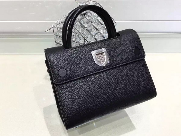 Mini Diorever Bag in Black Bullcalf Leather for Sale