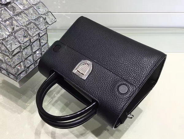 Mini Diorever Bag in Black Bullcalf Leather for Sale