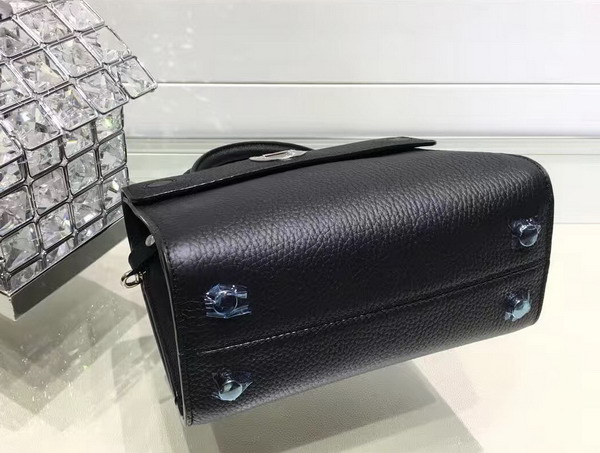 Mini Diorever Bag in Black Bullcalf Leather for Sale