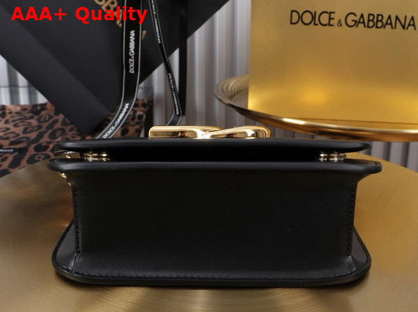 Dolce Gabbana 35 Crossbody Bag in Black Calfskin Replica