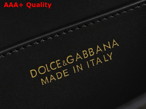 Dolce Gabbana 35 Crossbody Bag in Black Calfskin Replica