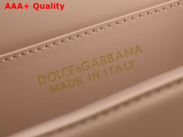 Dolce Gabbana 35 Crossbody Bag in Pink Calfskin Replica