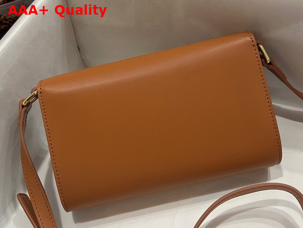 Dolce Gabbana Calfskin 3 5 Clutch Brown Replica