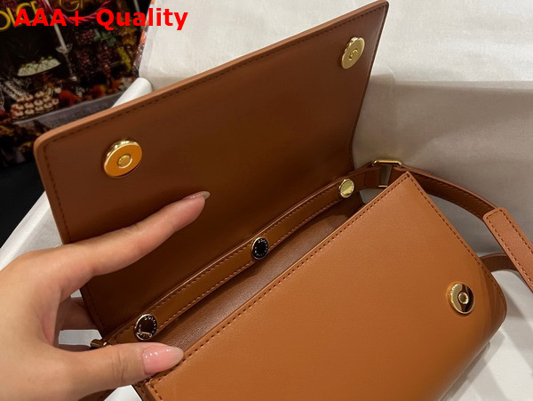 Dolce Gabbana Calfskin 3 5 Clutch Brown Replica