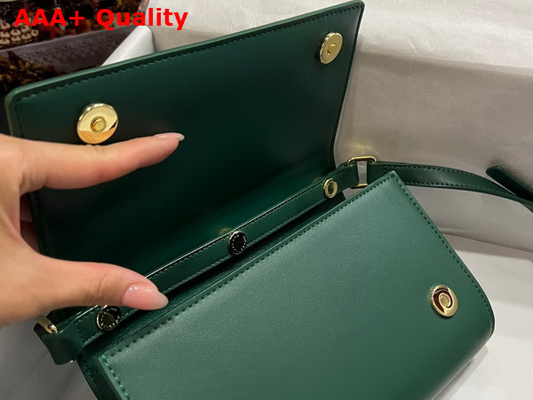 Dolce Gabbana Calfskin 3 5 Clutch Green Replica