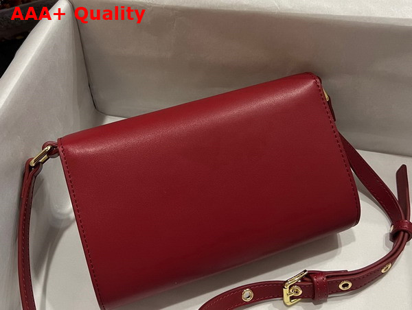 Dolce Gabbana Calfskin 3 5 Clutch Red Replica