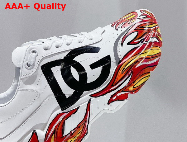 Dolce Gabbana Calfskin Nappa Daymaster Sneakers Multicolor CS1791B596380995 Replica
