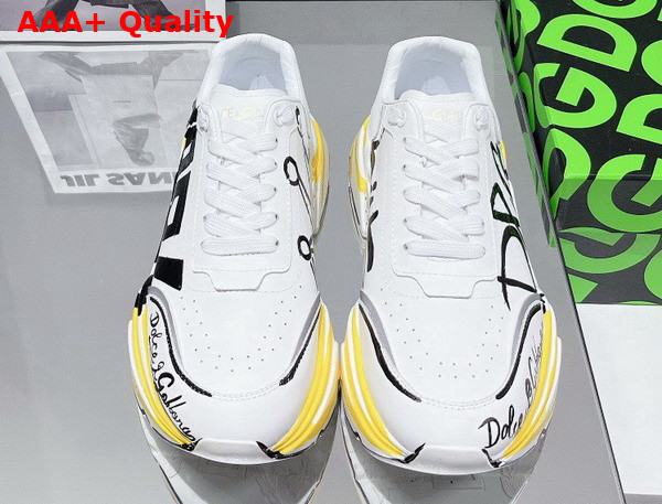 Dolce Gabbana Calfskin Nappa Daymaster Sneakers Multicolor CS1791B596680995 Replica