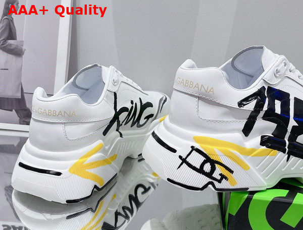 Dolce Gabbana Calfskin Nappa Daymaster Sneakers Multicolor CS1791B596680995 Replica