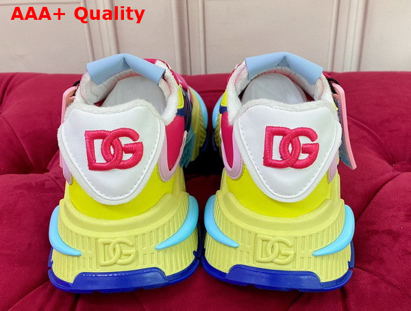 Dolce Gabbana Mixed Material Airmaster Sneakers Multicolor Replica
