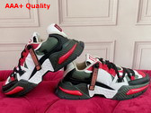 Dolce Gabbana Mixed Material Airmaster Sneakers in Multicolor for Men Replica
